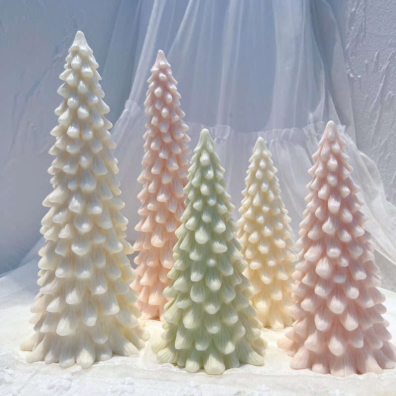 27.2CM Big Christmas Tree Silicone Candle Mold