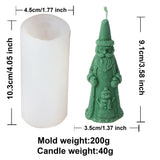 Long Hat Christmas Silicone Candle Molds