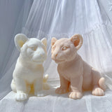 Sitting Lion Statue Candle Mold for Animal Lover Decor