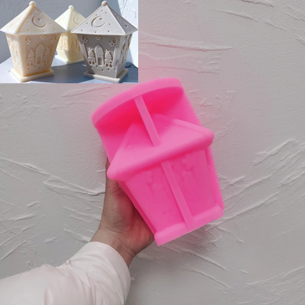 Islamic Ramadan Decor Silicone Candle Mold
