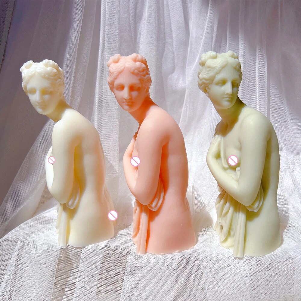 Venus Italica Statue Candle Mold