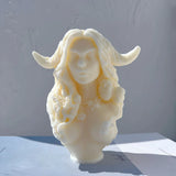 Goddess Bust Silicone Candle Molds