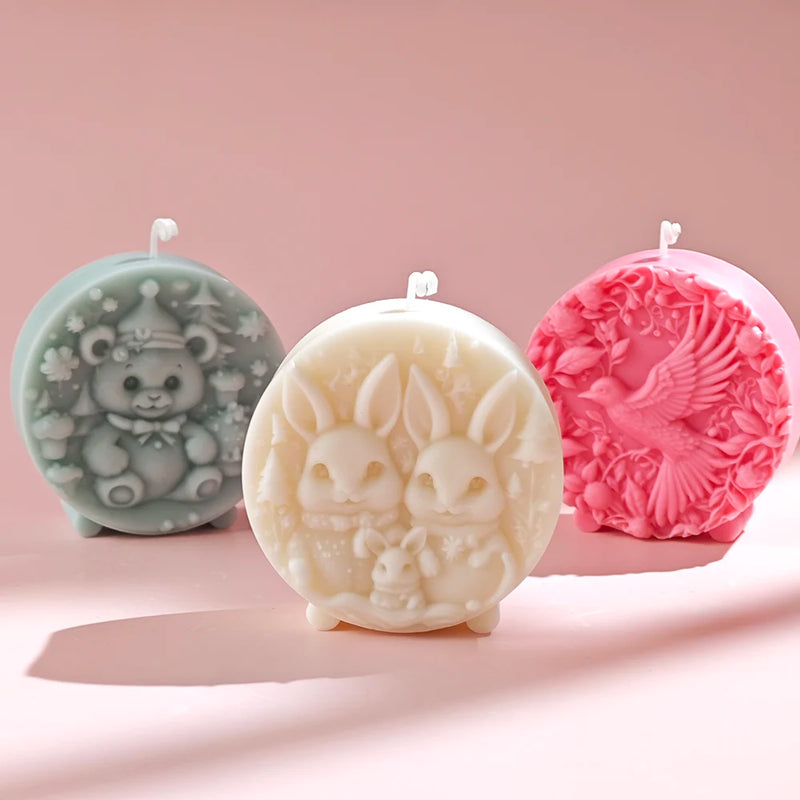 Forest Friends Candle Molds