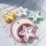 Eid Mubarak Candle Vessel Mold - Moon & Star