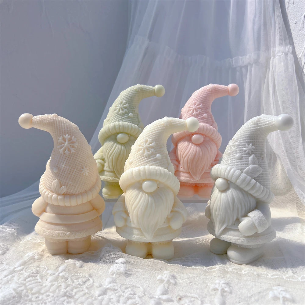 Christmas Gnome Candle Mold