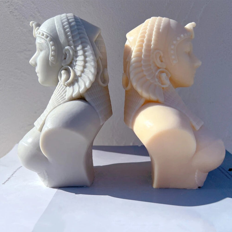 Queen of Egypt Cleopatra Candle Mold