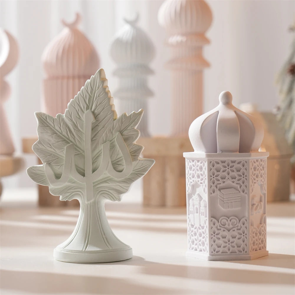 Islamic Ramadan Decor Silicone Candle Mold