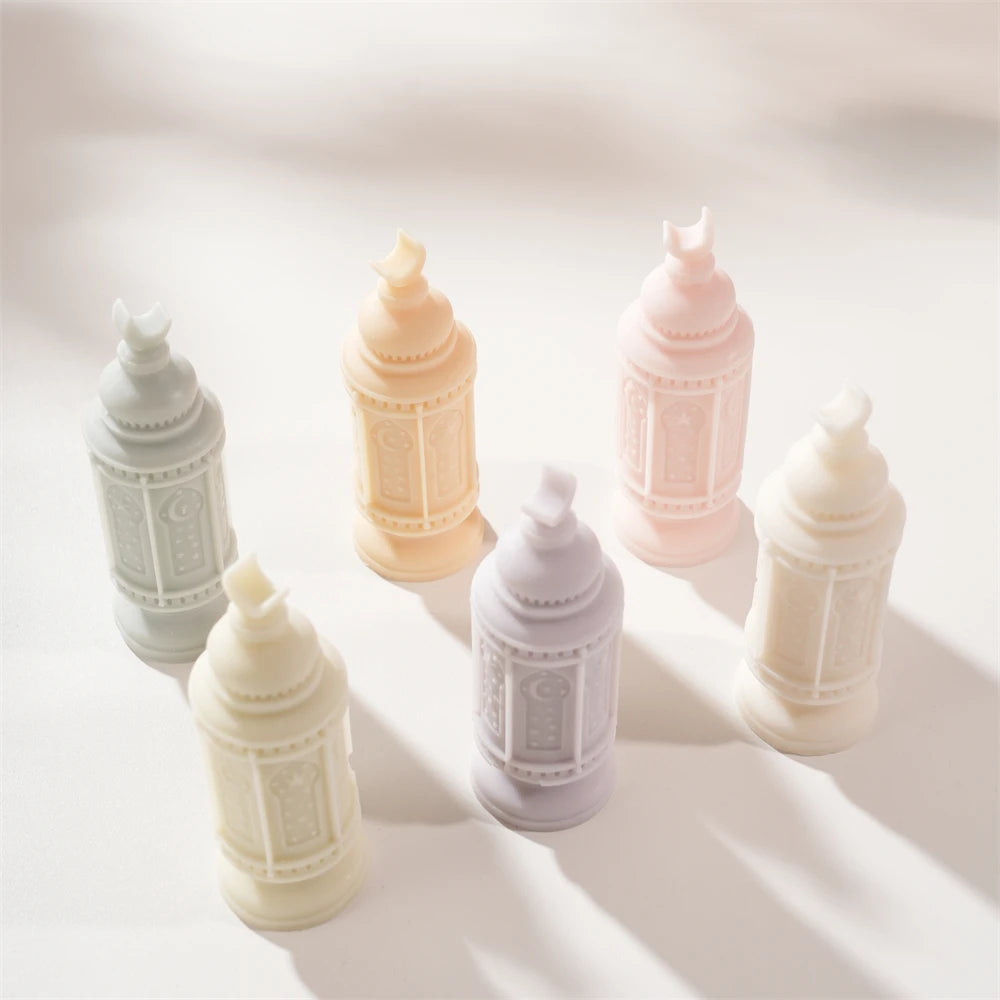 Islamic Ramadan Kareem Lantern Silicone Candle Mold