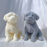 Labrador Puppy Dog Candle Mold