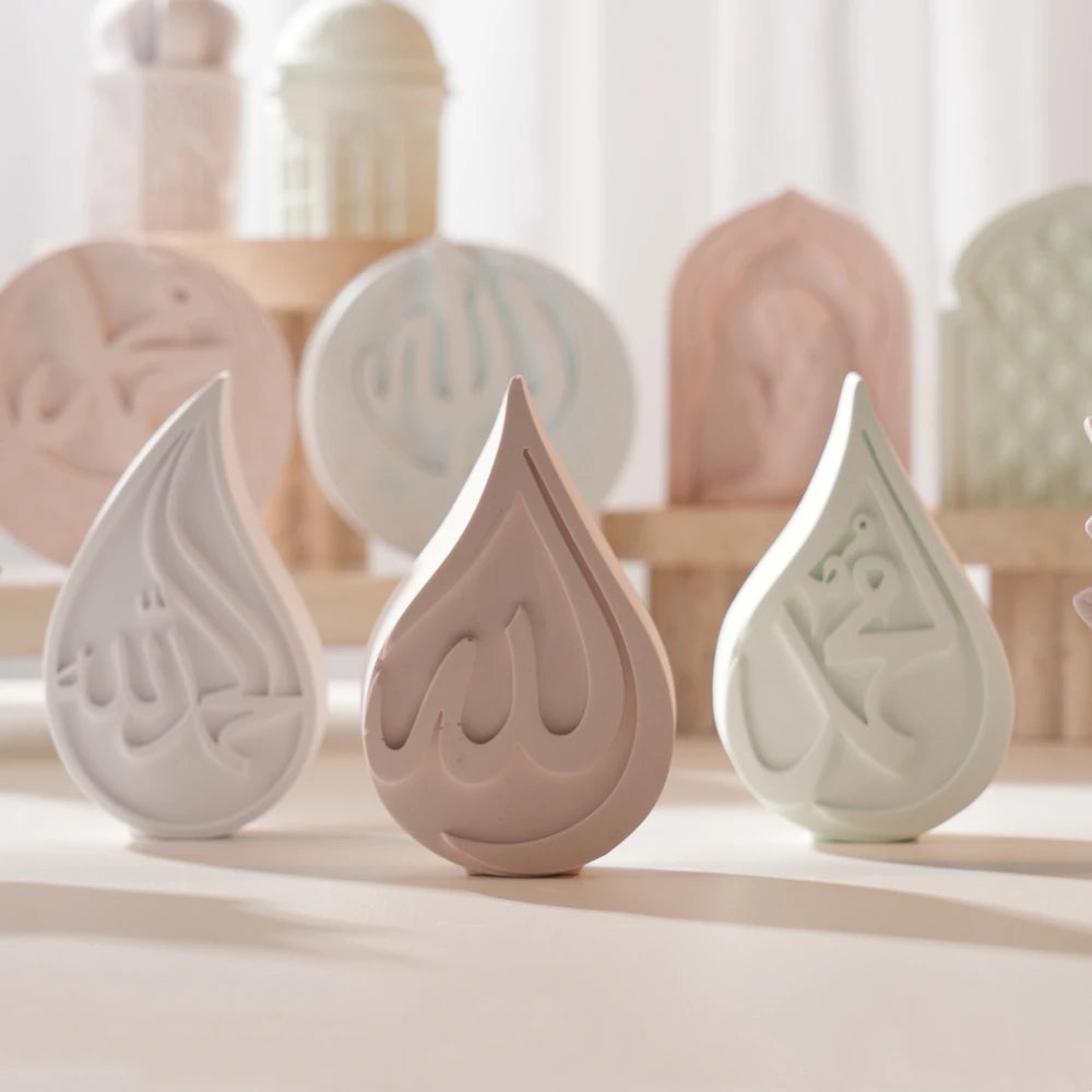 Islamic Ramadan Decor Silicone Candle Mold