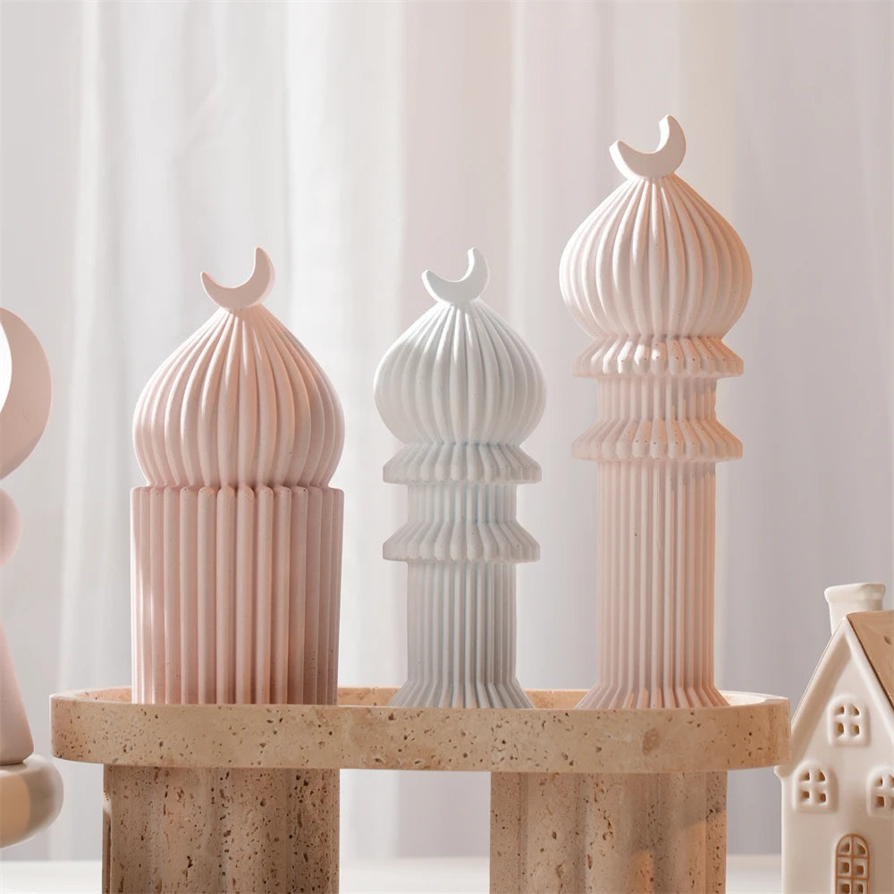 Islamic Ramadan Decor Silicone Candle Mold