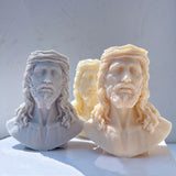 Unique Bust Sculpture Jesus Statue Silicone Mold