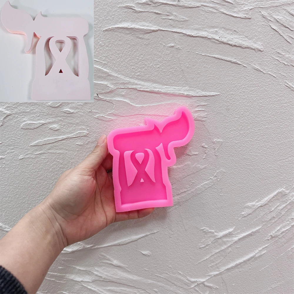 Shabbat Chai Concrete Candle Vessel Silicone Mold