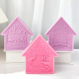 House Shape Silicone Candle Mold