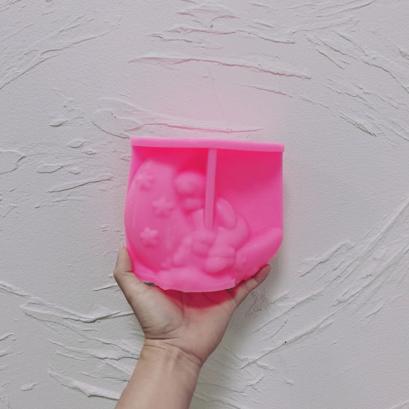 Moon Dreamer Baby Candle Silicone Mold