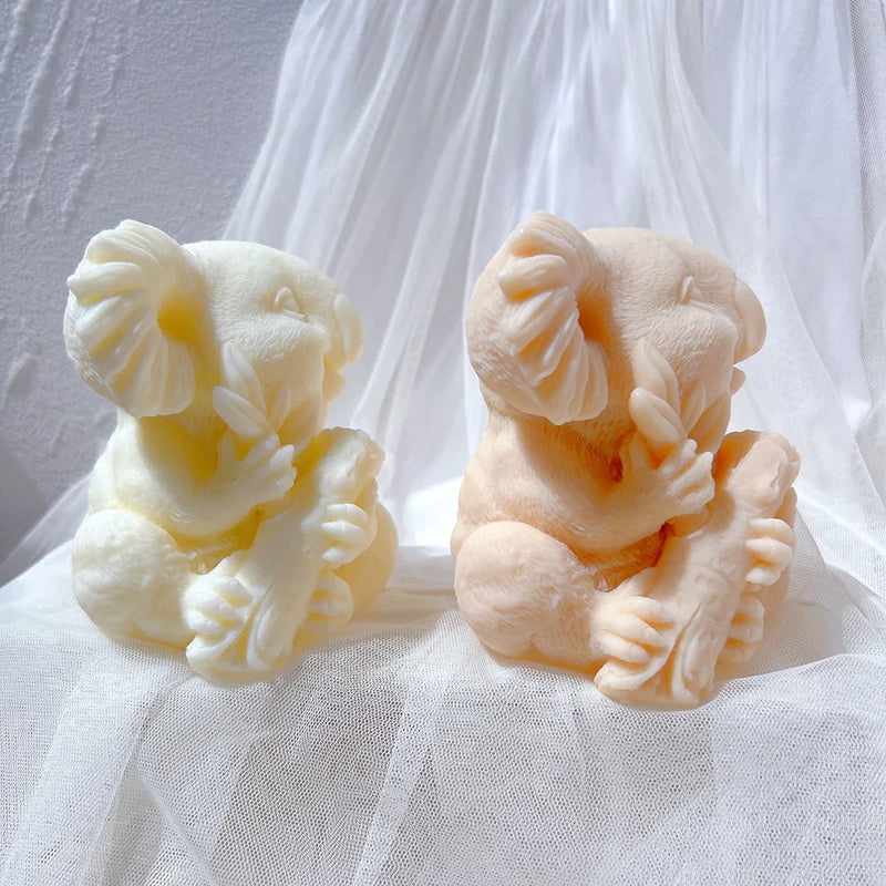 Cute Koala Silicone Candle Mold