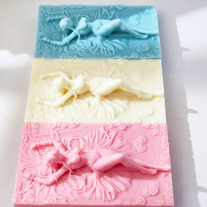 3D Sculpted Beauty Body Candle Silicone Mold