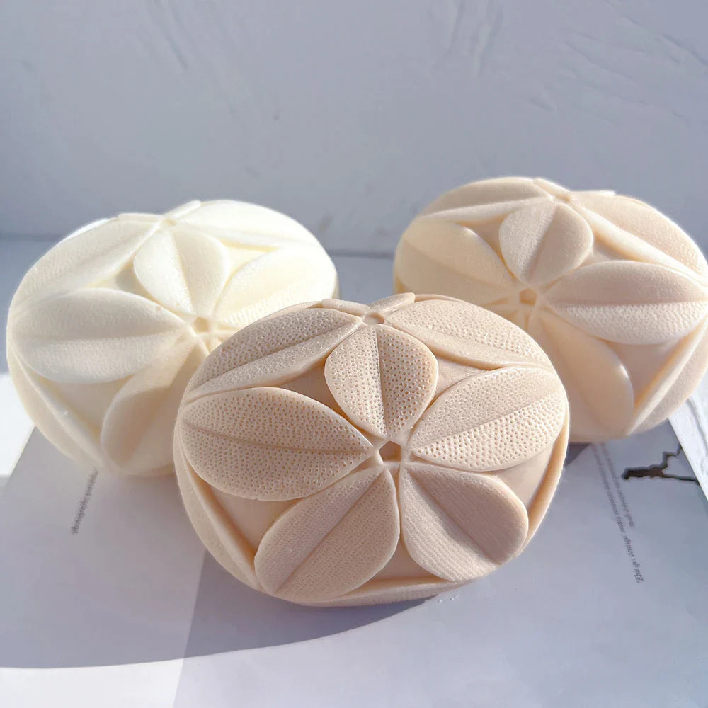 Leaf Square Candle Mold