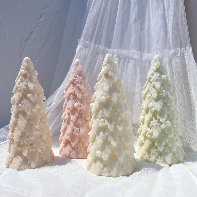 18CM Christmas Tree Silicone Candle Mold