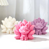 Nine Tailed Fox Silicone Candle Mold