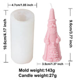 Long Hat Christmas Silicone Candle Molds