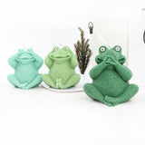 Silly Frog Candle Mold