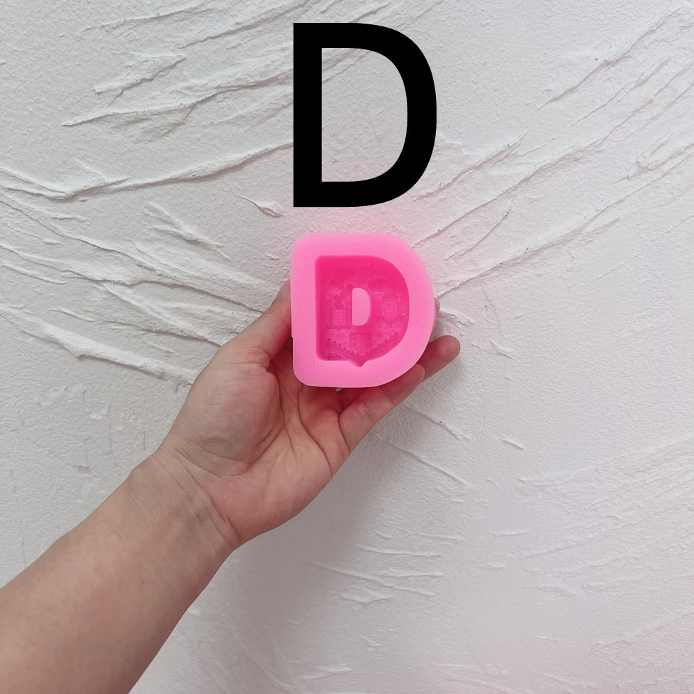Gingerbread Alphabet & Numbers Silicone Mold
