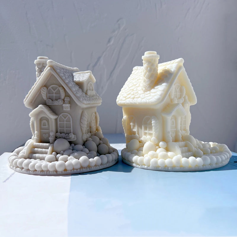 Enchanted Cottage Candle Mold