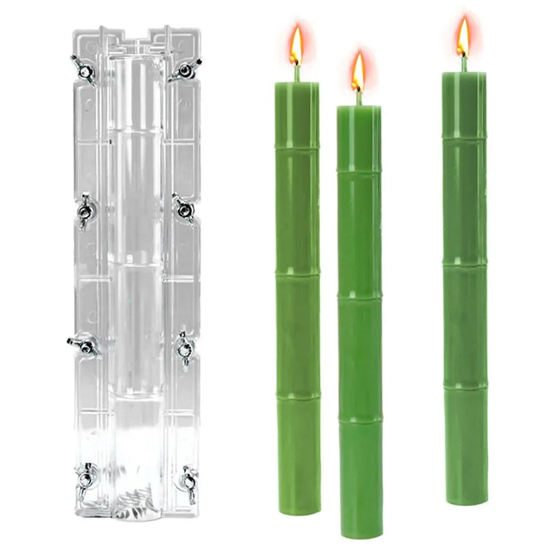 Bamboo Pillar Candle Mold