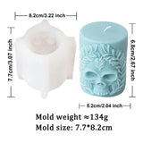 DIY Skull Candle Mold for Halloween Decor