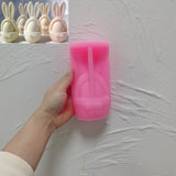 Easter Bunny Silicone Candle Mold - 3D Rabbit Wax Molds