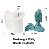 Mermaid Candle Mold