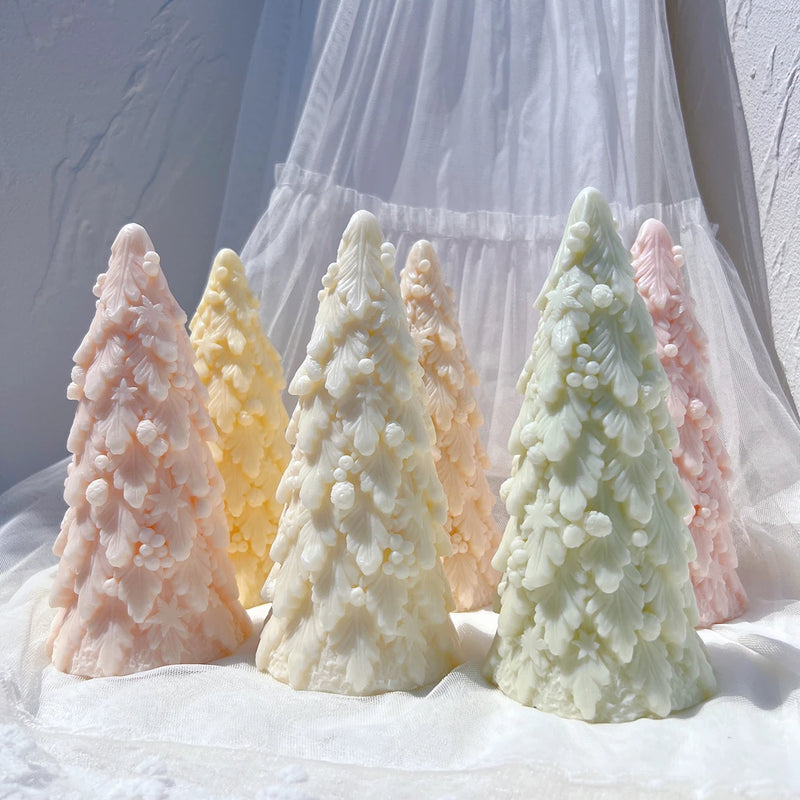 18CM Christmas Tree Silicone Candle Mold