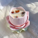 Lotus Tea Light Holder Silicone Mold