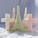Rose Eiffel Tower Candle Mold