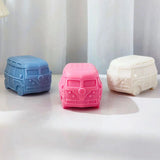 Retro Camper Van Silicone Candle Mold