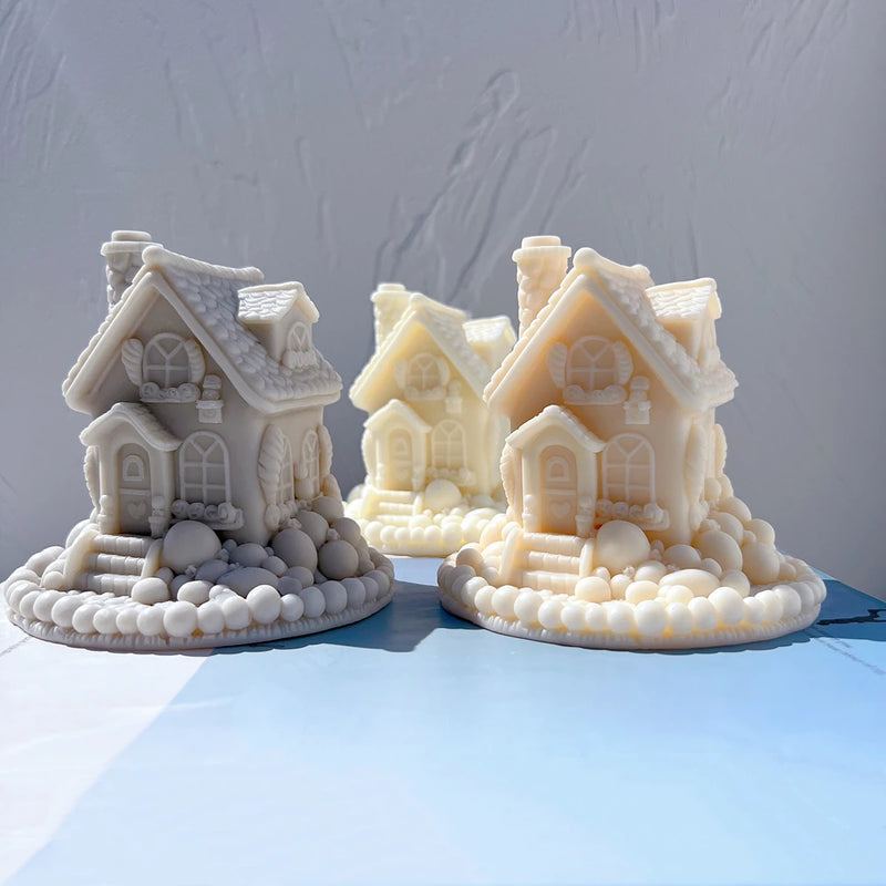 Enchanted Cottage Candle Mold