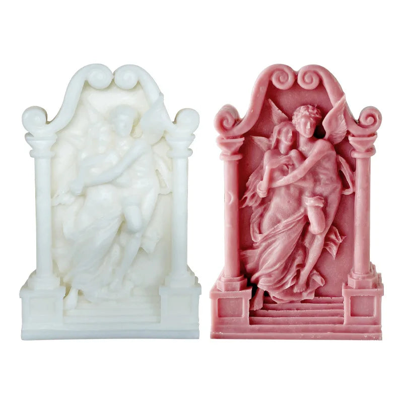 Eros and Psyche Candle Silicone Mold