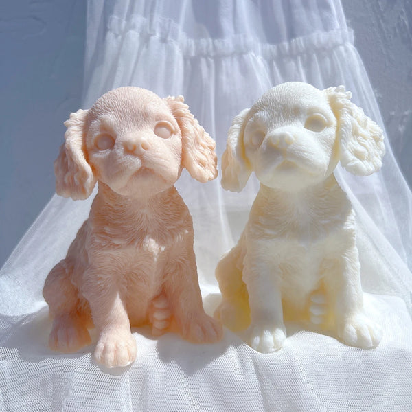 King Charles Puppy Candle Mold