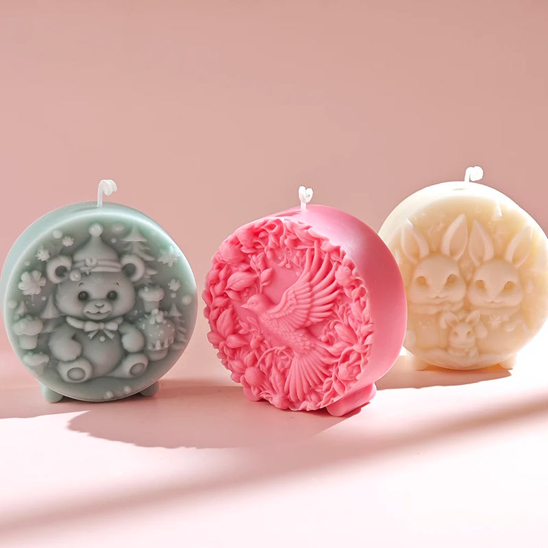 Forest Friends Candle Molds