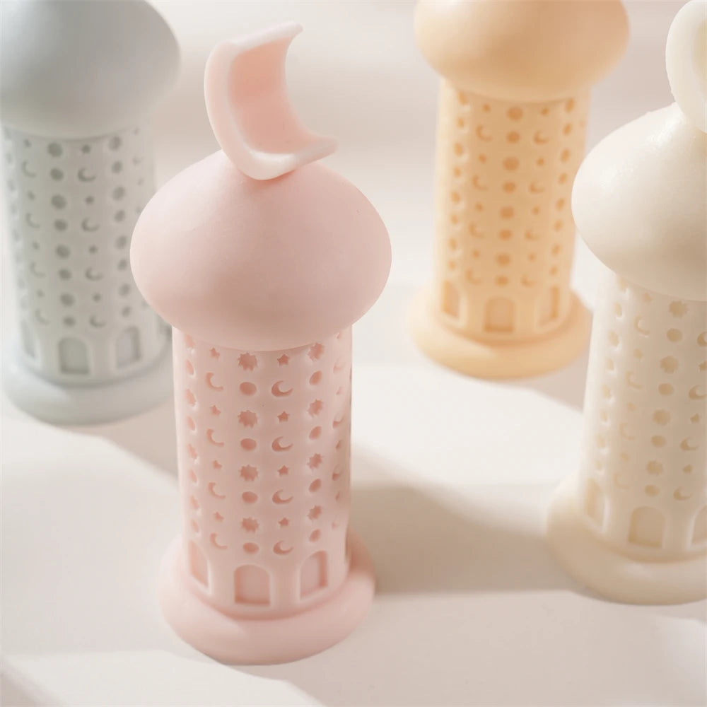 Star Moon Silicone Candle Mold