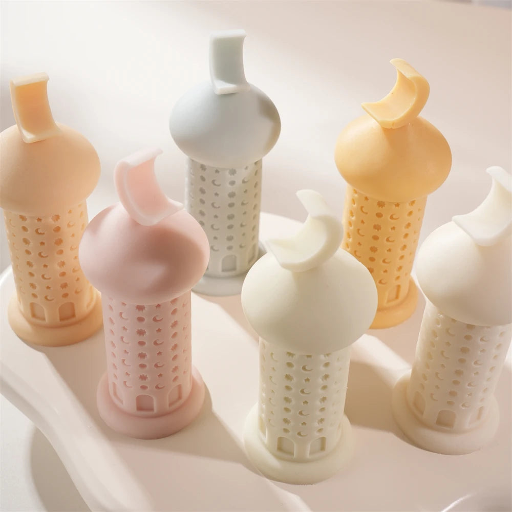 Star Moon Silicone Candle Mold