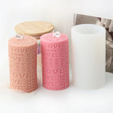 LOVE Cube & Cylindrical Candles Mold