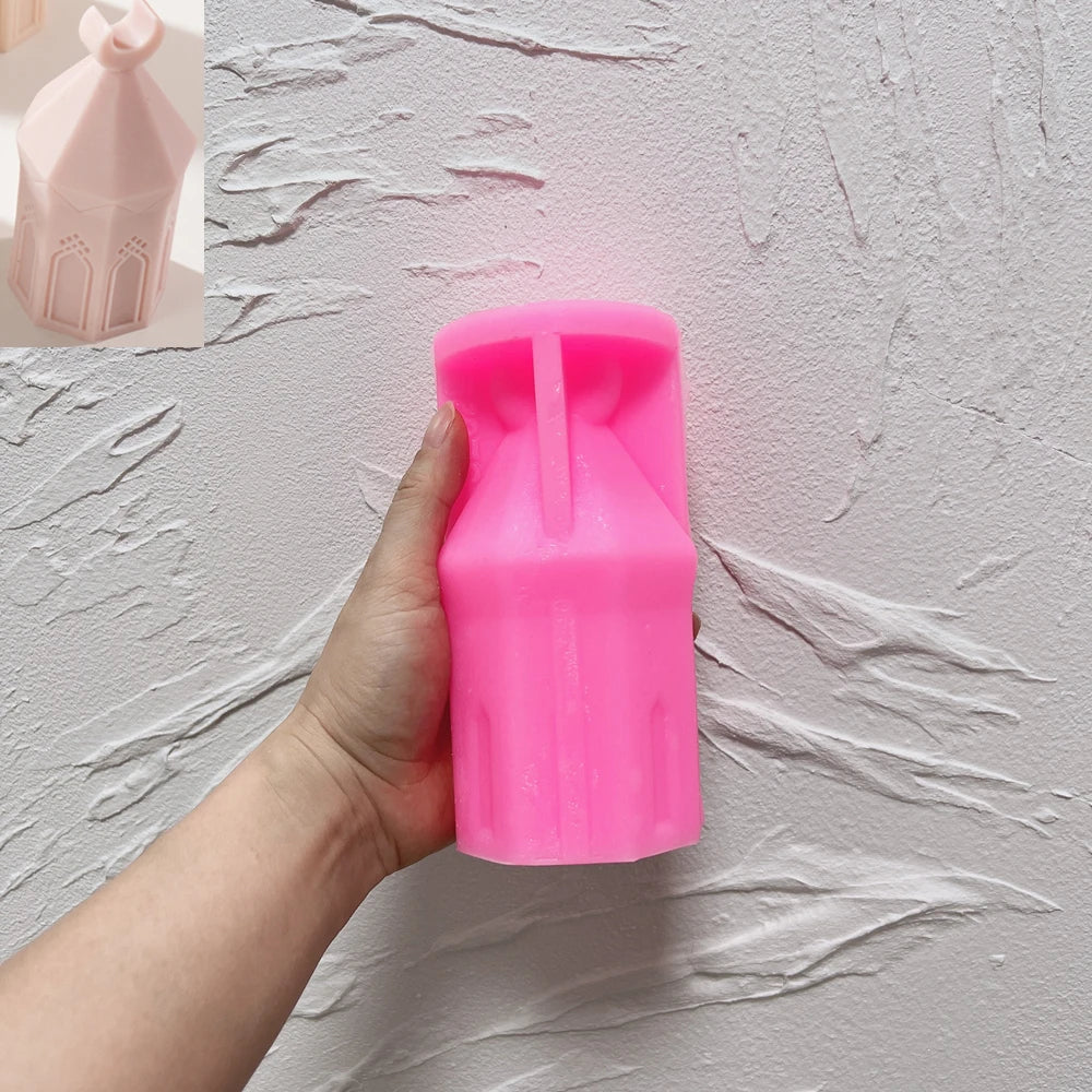 Moon Pillar Silicone Candle Mold