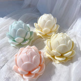 Lotus Bloom Flower Candle Molds