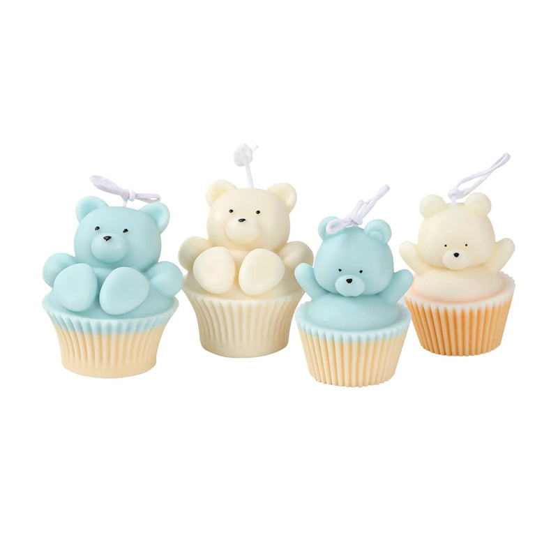 Cupcake Bear Silicone Candle Mold