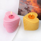 DIY Love Candlestick Silicone Mold