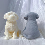 Labrador Puppy Dog Candle Mold