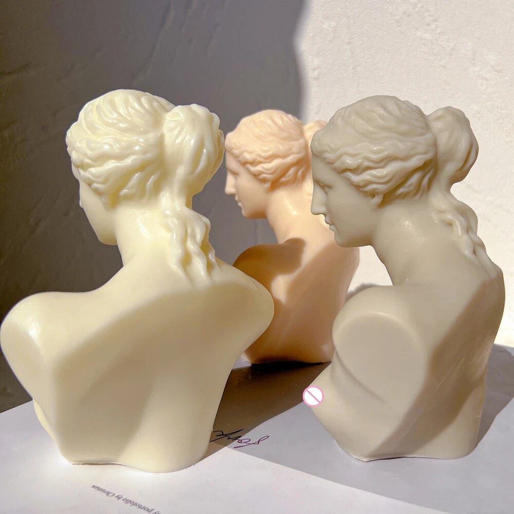 Venus de Milo Bust Candle Mold