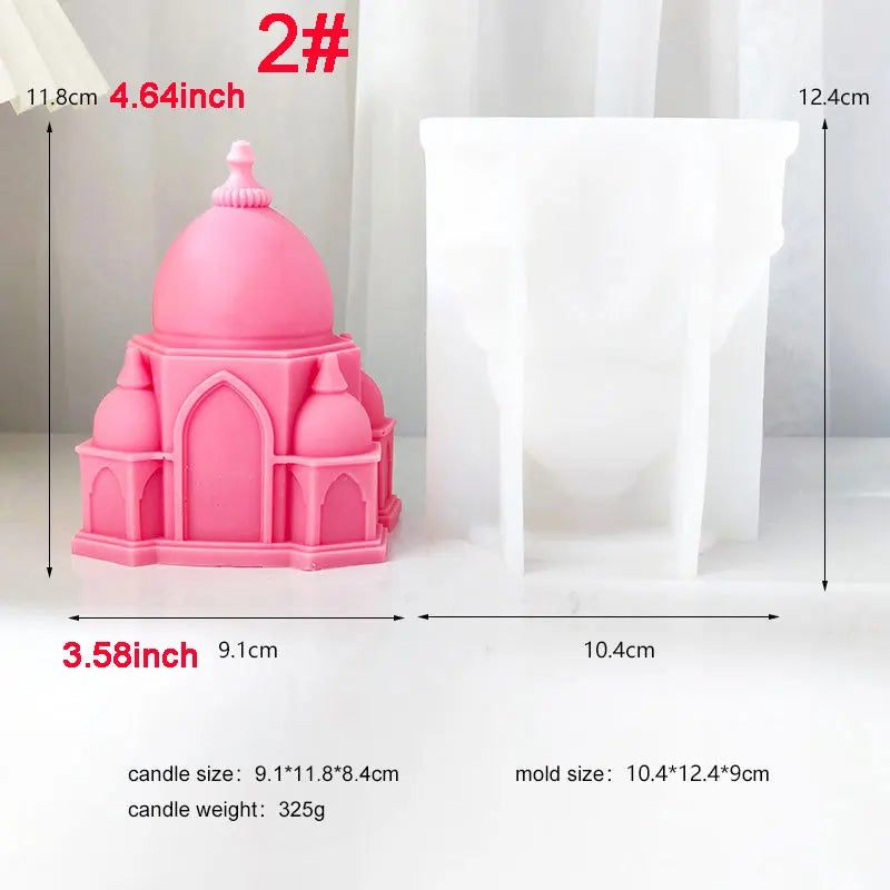 Mosque Candle Mold